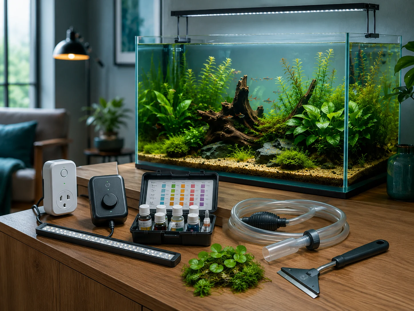Aquarium Window Sunlight Algae Risk
