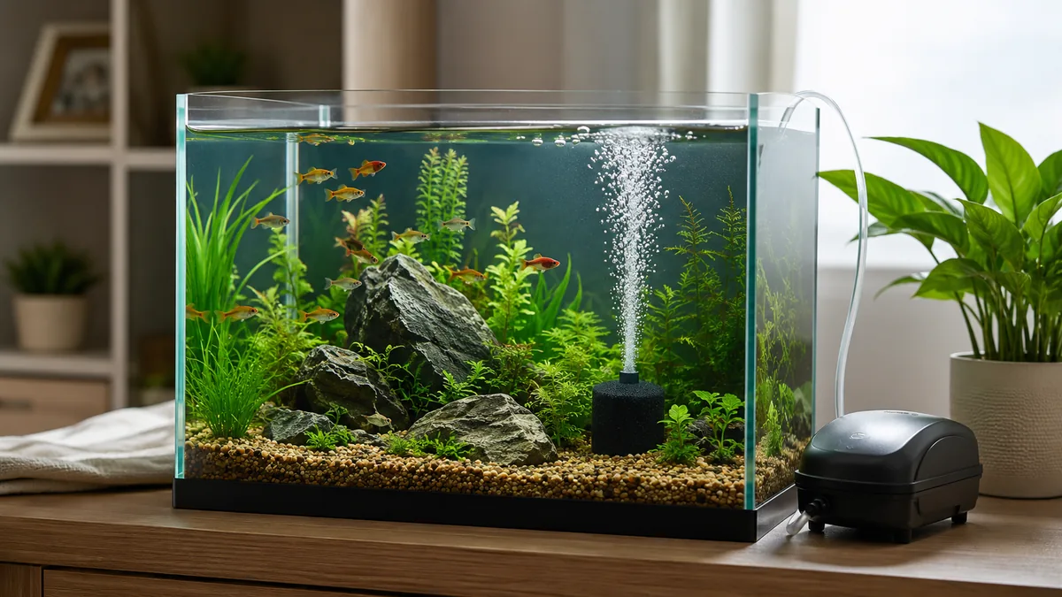 Best Aquarium Air Pumps: How to Choose Safe Aeration Without Overdriving the Tank