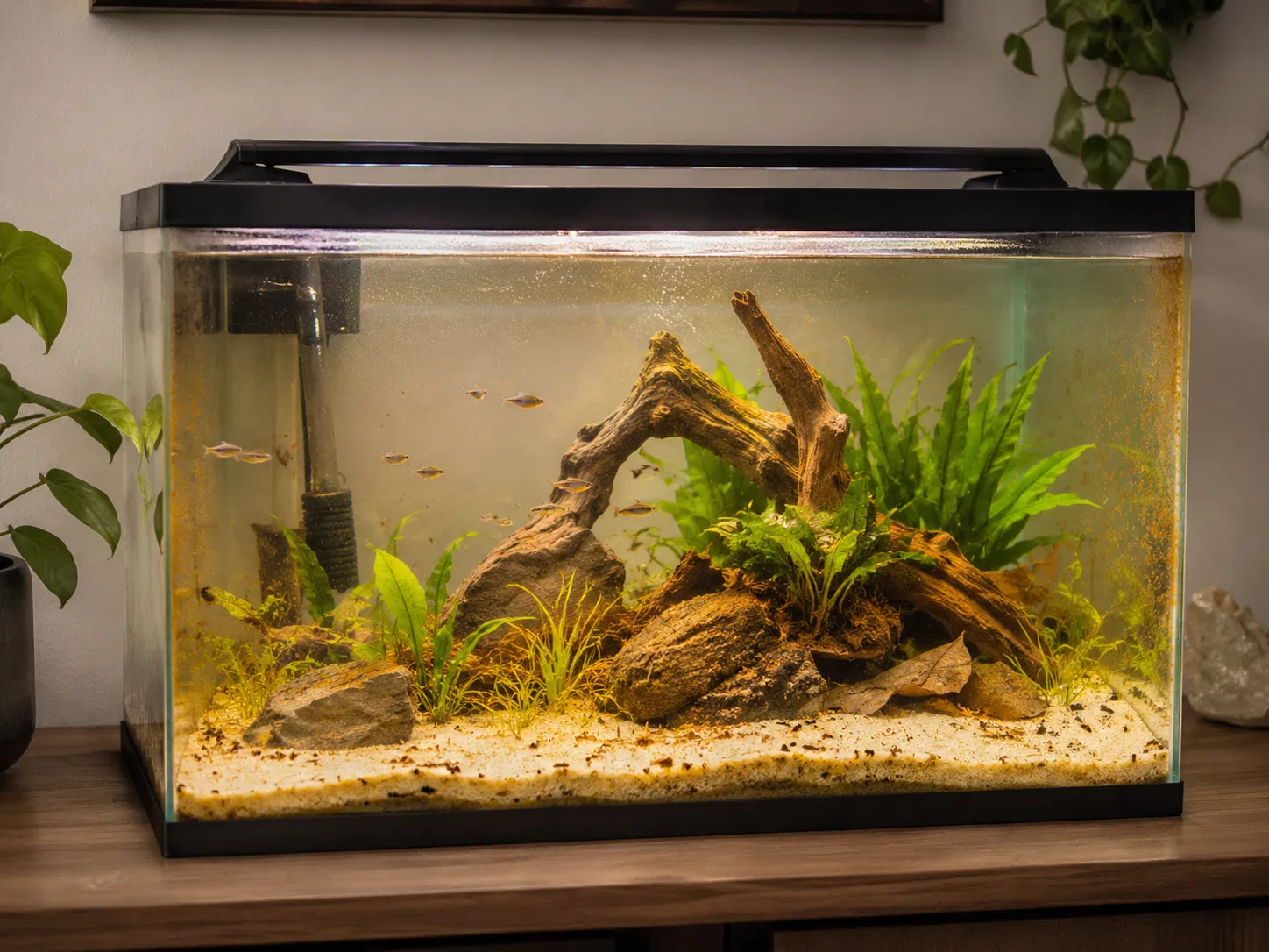 Brown Algae in Aquariums: Diatoms, New Tanks, Silica, and What Actually Fixes It