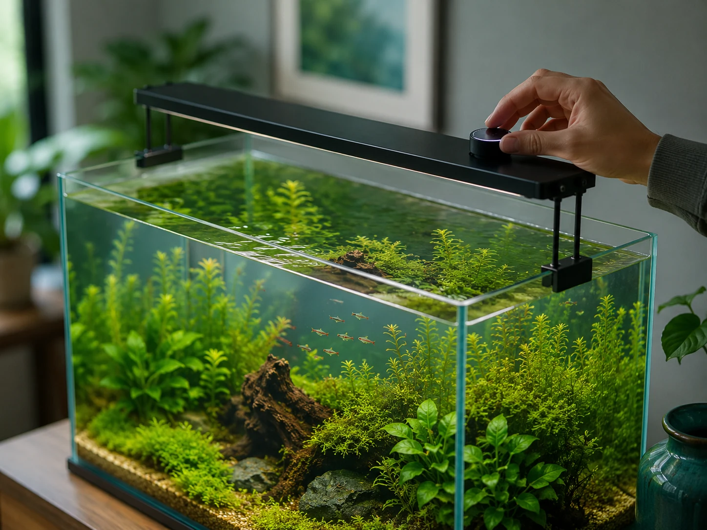 Dimmable Led Light Low Tech Tank