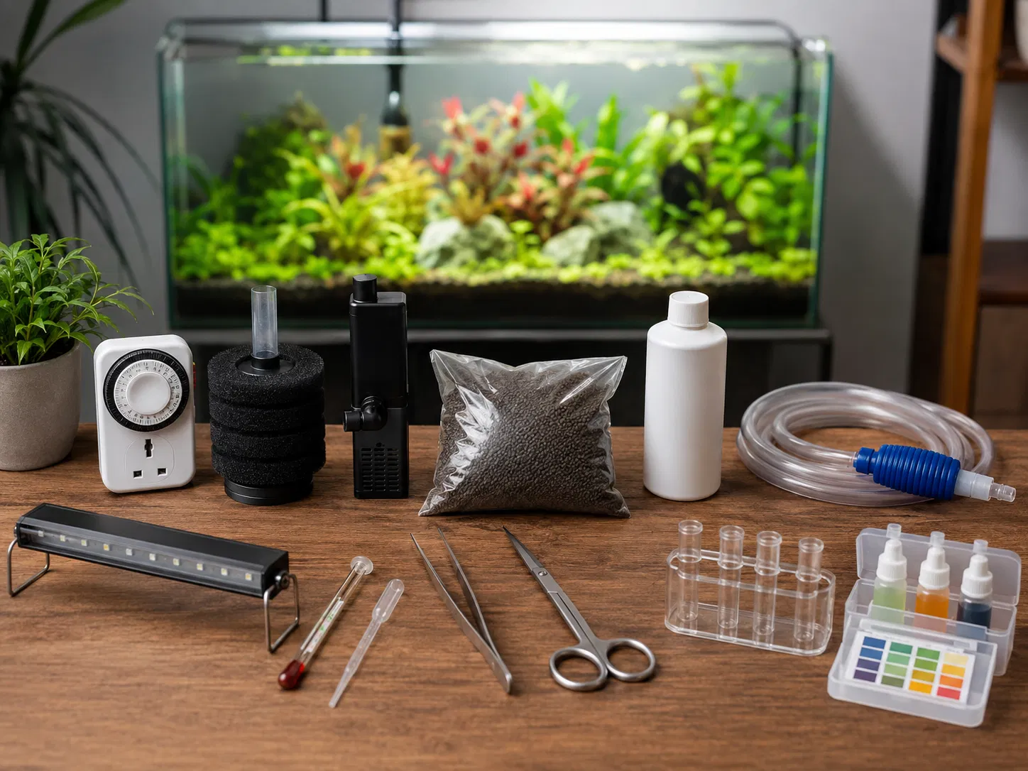 Easy Planted Tank Equipment Layout