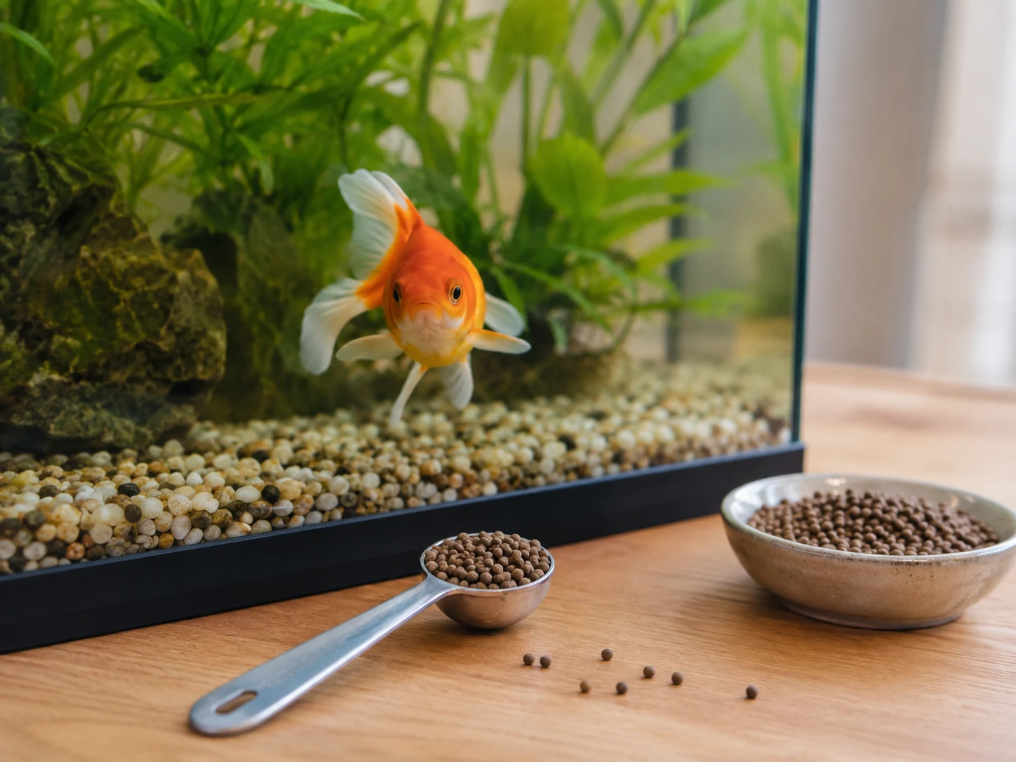 Goldfish Measured Sinking Pellets