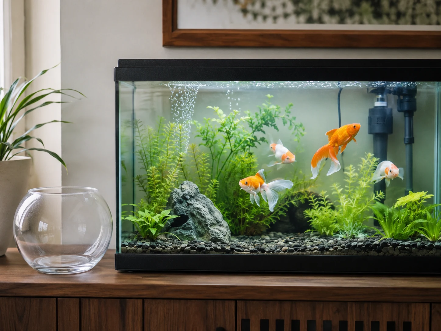 Goldfish Not Bowl Real Tank
