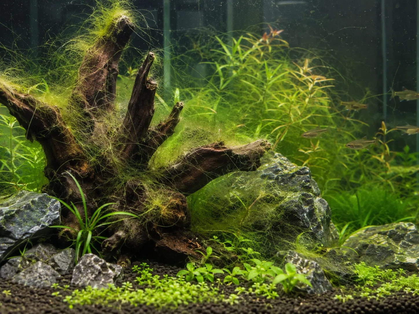 Hair Algae in Aquariums: Light, Nutrients, Flow, and Safe Removal