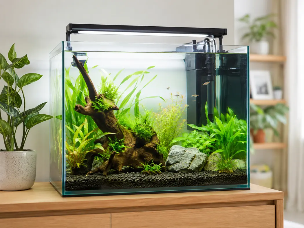 Low-Tech Planted Tank Setup