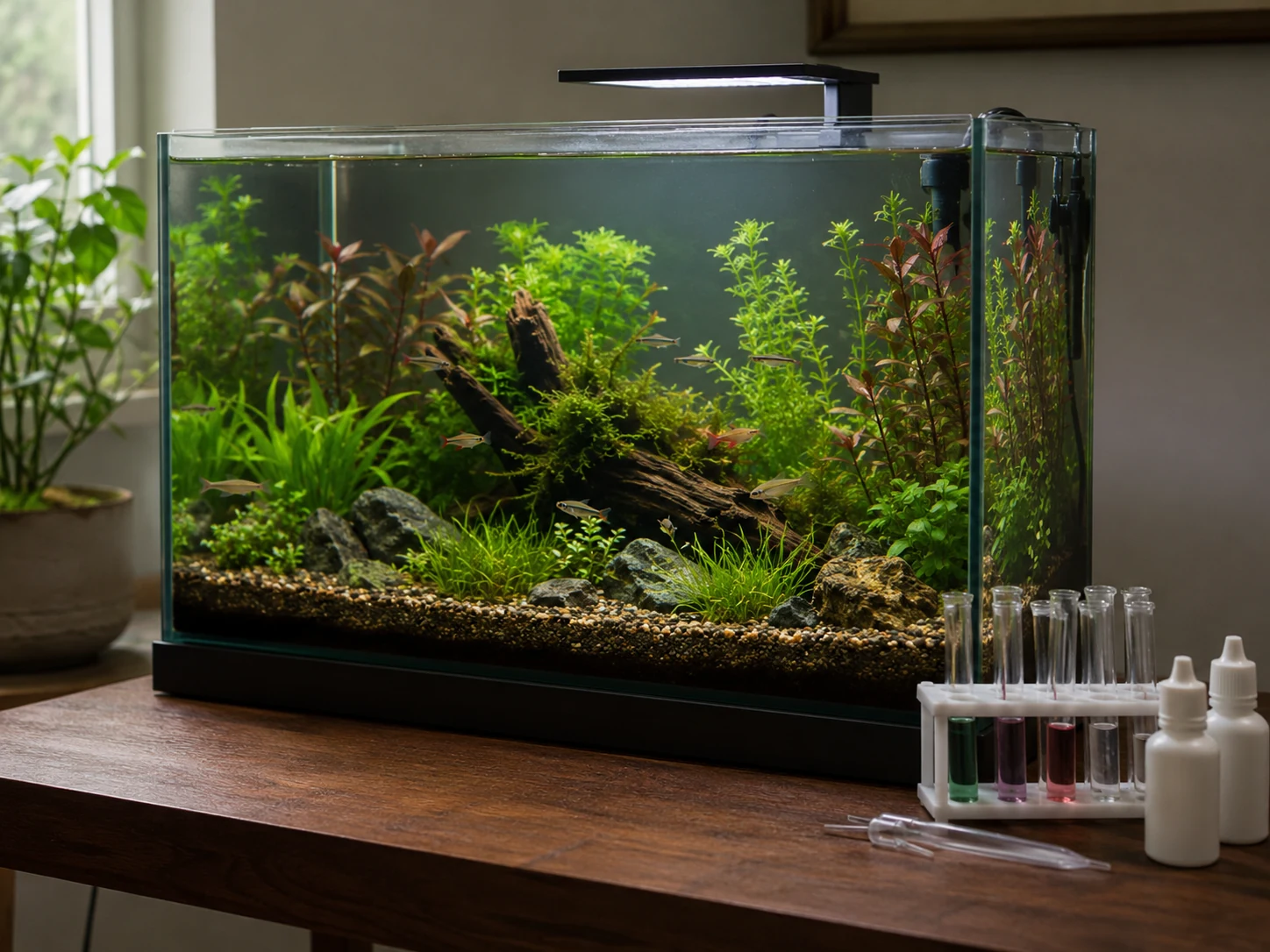 Mature Tank Before Neon Tetras