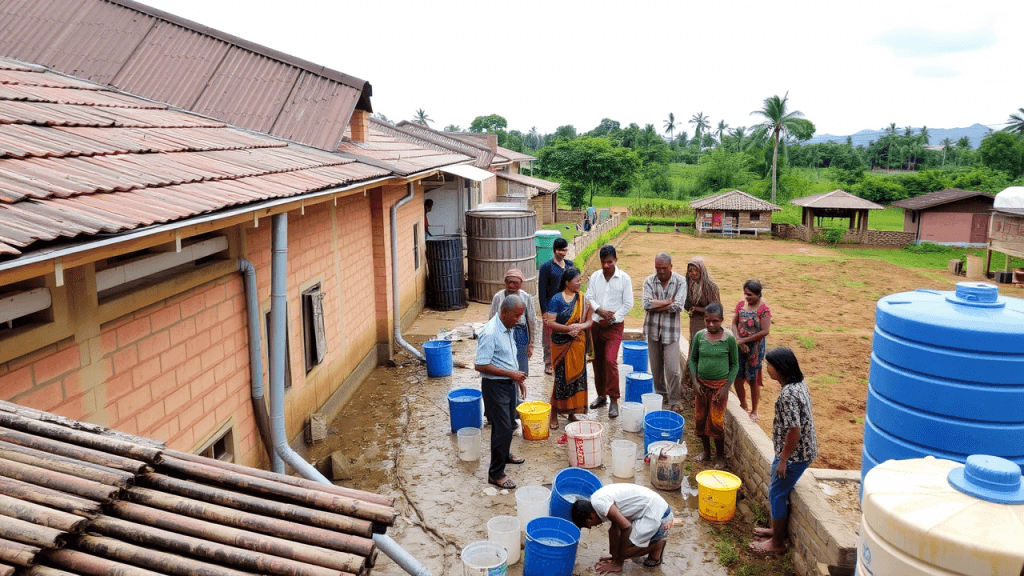 Step-by-Step Rainwater Collection Process