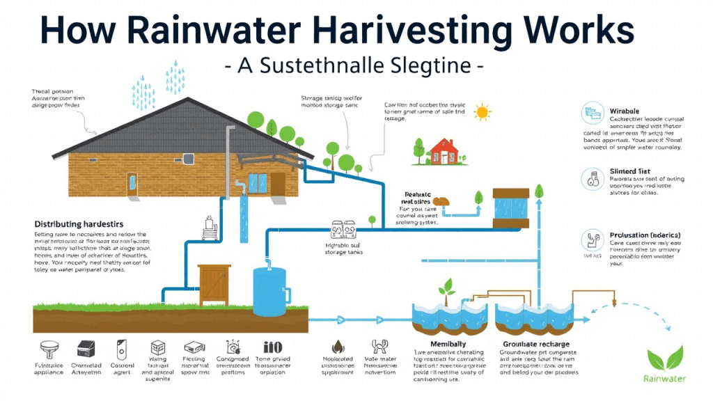 Step-by-Step Rainwater Collection Process