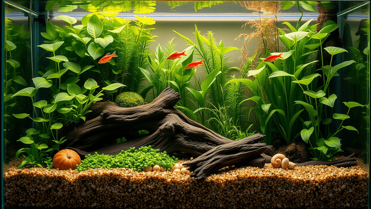 Self-Sustaining Aquarium