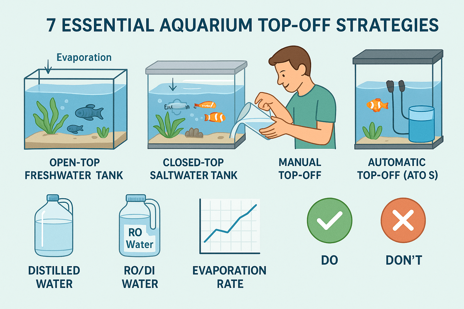 Aquarium Top-Off Strategies
