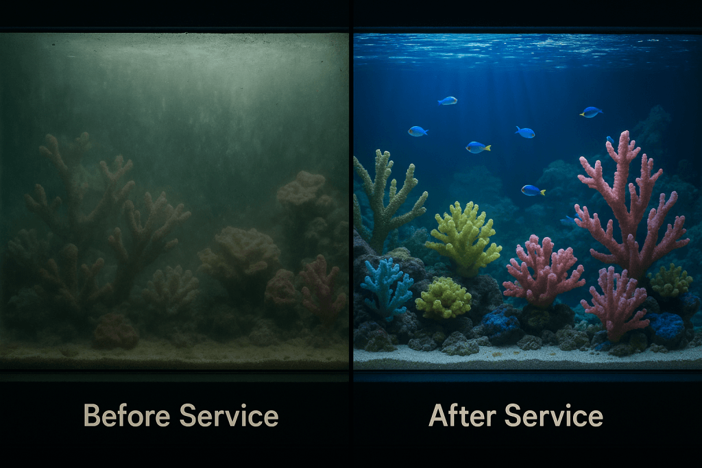 Aquarium Deep Cleaning & Maintenance