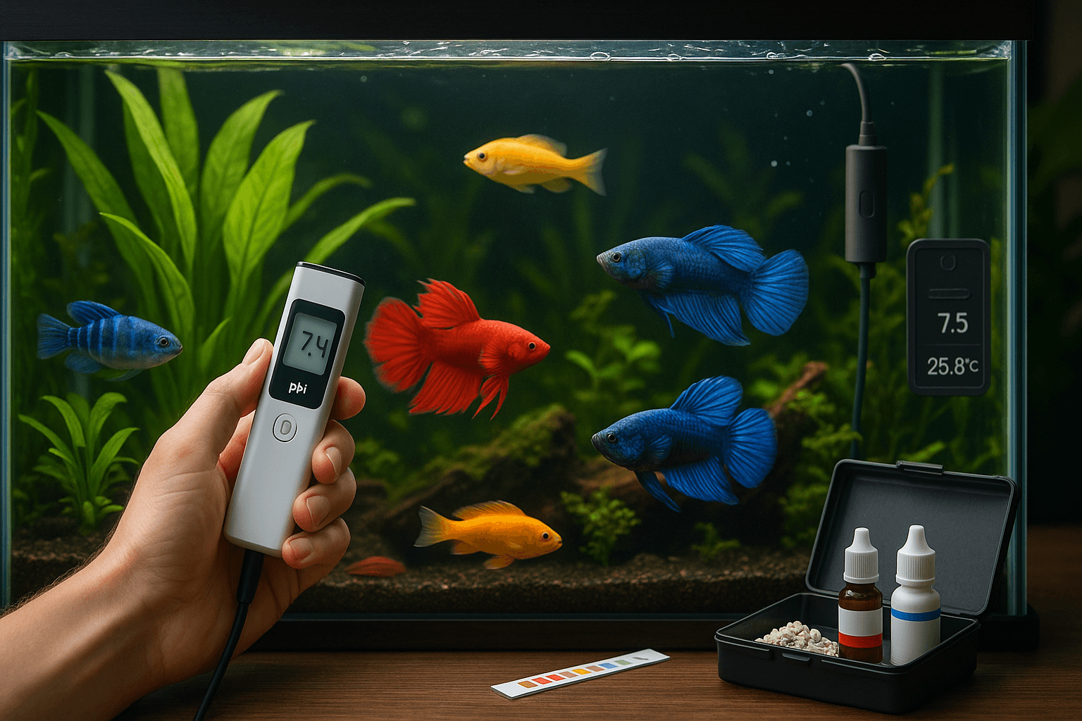 Perfect Aquarium pH Monitoring